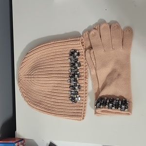 New Ann Taylor hat and gloves set